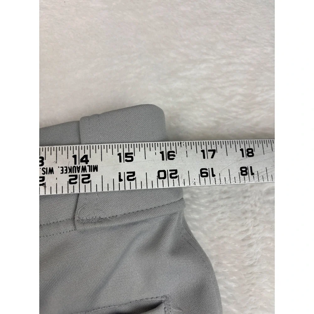 Victory Custom Athletic Mens Baseball Pants Grey 32x18 & 32x19 USA Made Lot of 2